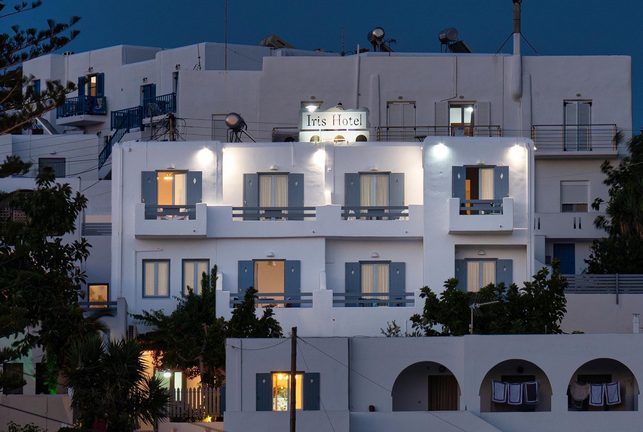 Hotel Iris Naousa  Bagian luar foto
